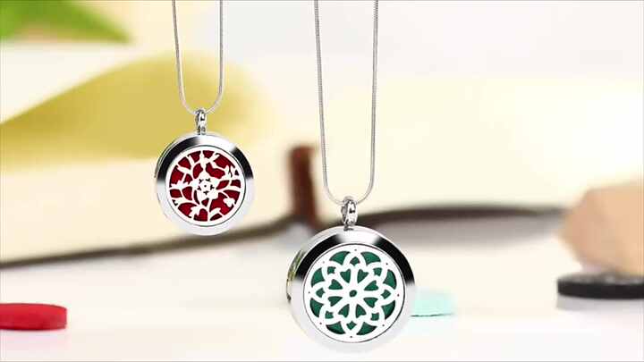 Wholesale Fashion Stainless Steel Aroma Perfume Locket