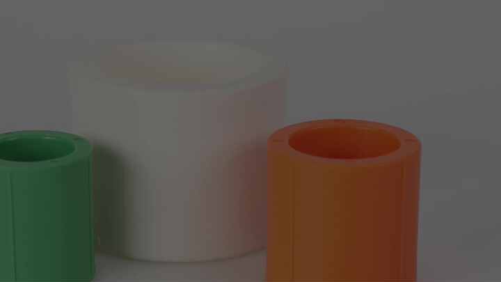 Water Supply Ppr Equal Coupling Fitting Full Plastic Straight Connector ...