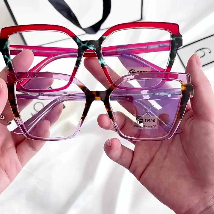 Wholesale fancy eye glasses for ladies eye high pointed eyewear monturas-de-gafas de marca anti blue frames optical lenses From m.alibaba.com