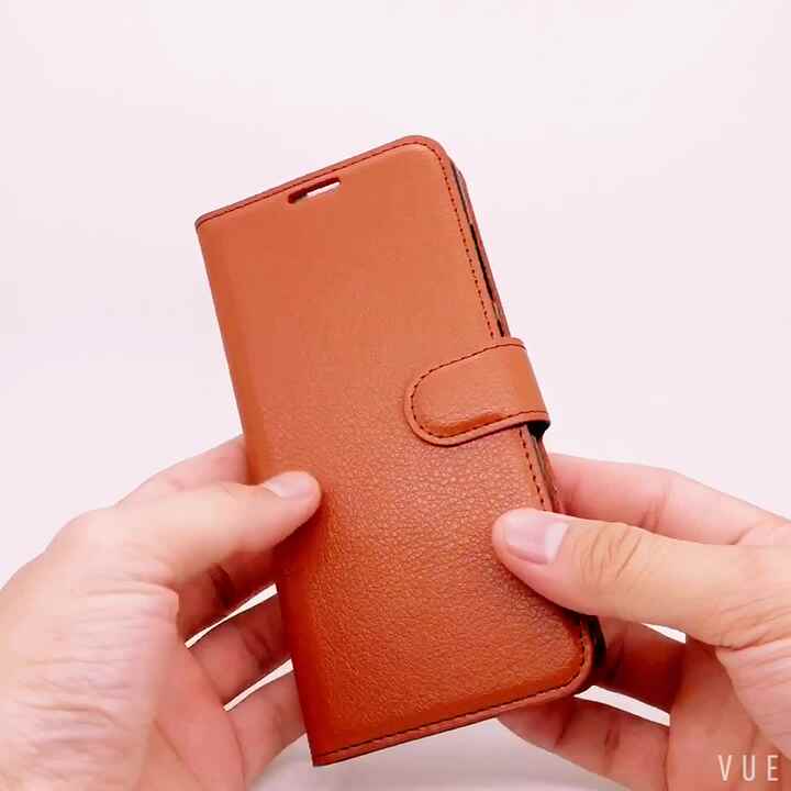 Custodia a Portafoglio Zanae per Samsung Galaxy A70, Rosso - Italiano
