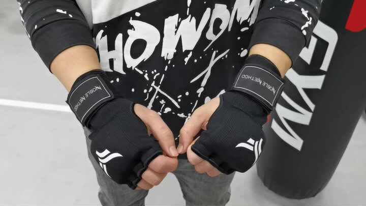 Custom Quick Hand Wraps with Gel Pad Premium Inner Boxing Gloves