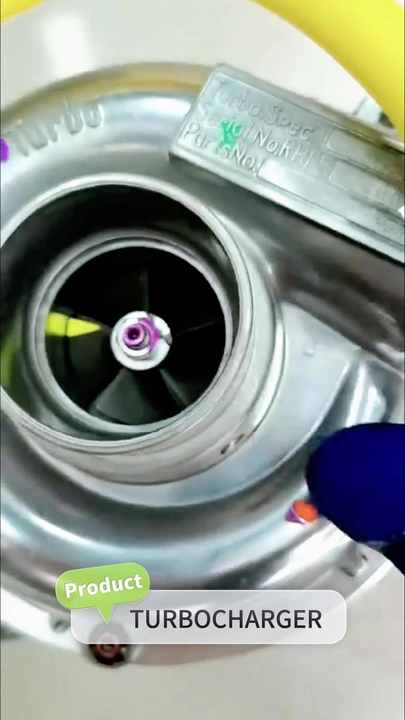 Turbocompressor de motor diesel escavadeira 2854575 2855552