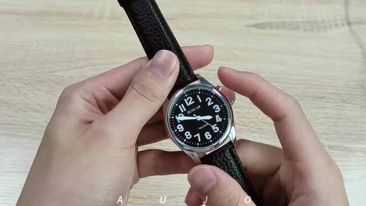 Orologio Analogico Orologio Da Polso Con Sveglia Multipla Inglese