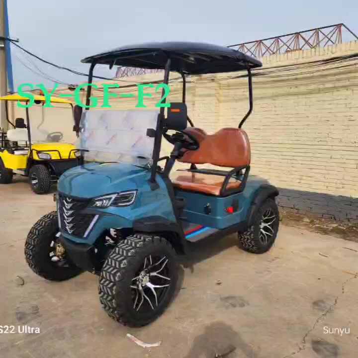 Customized Electric Golf Cart Seater F12 Lifted Smart Buggy