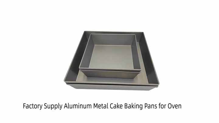 Adjustable Detachable Aluminum Metal Cake Baking Pan Square Cake