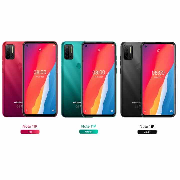 Ulefone Note 11P 8GB+128GB Smartphone - 6.55