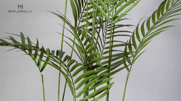 wholesale real touch palm trees decoration artificial areca palm