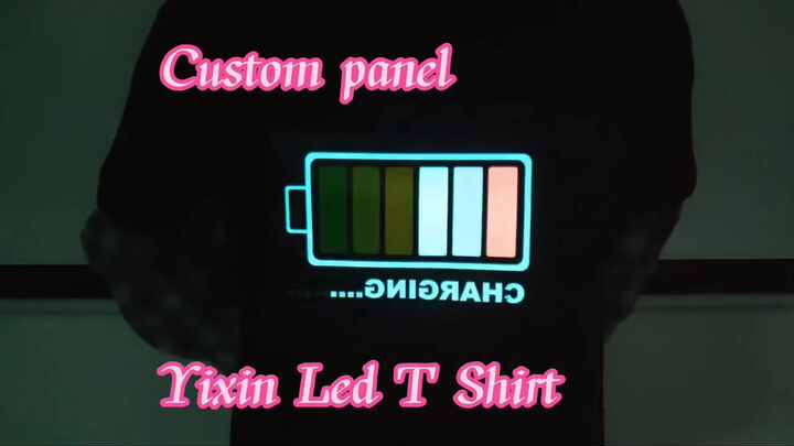 LED T-shirt met geluidsgeactiveerde equalizer voor Halloween-kostuum, hiphop, cosplay, concert, verjaardagscadeau, DJ-feest, kerstkostuum, L