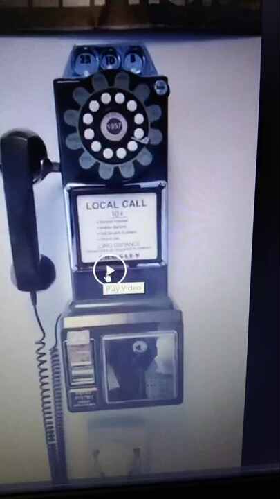 Draaischijf Telefoon Groen - Vintage Retro Stijl