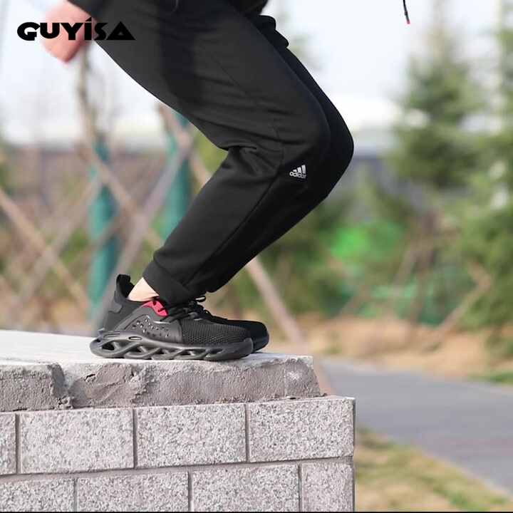 GUYISA Zapatos de seguridad para el verano Alta calidad Four