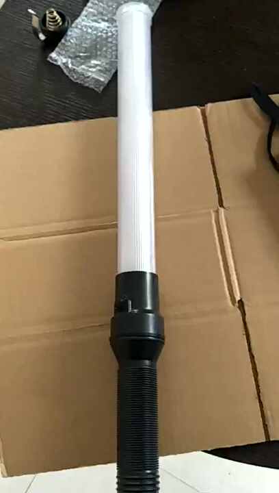 Je Huis LED Verkeersstok 26 cm – Rode Signaalstaaf met 3 Lichtstanden, Polsband