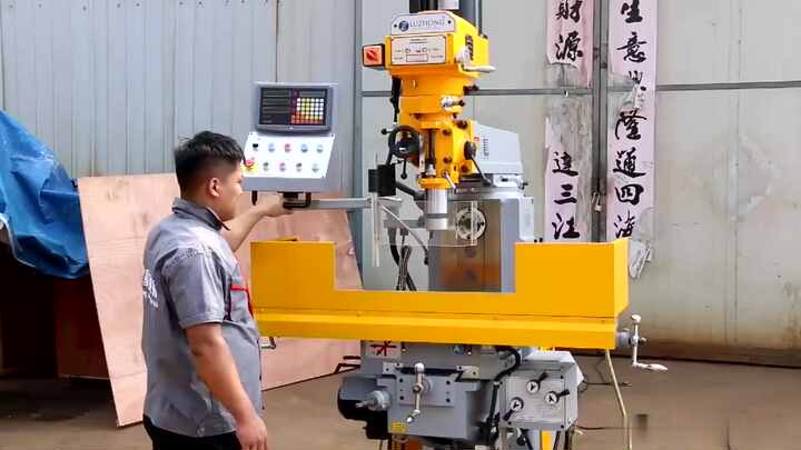 Hobby Milling Machine ZX6350 - Precision and Efficiency