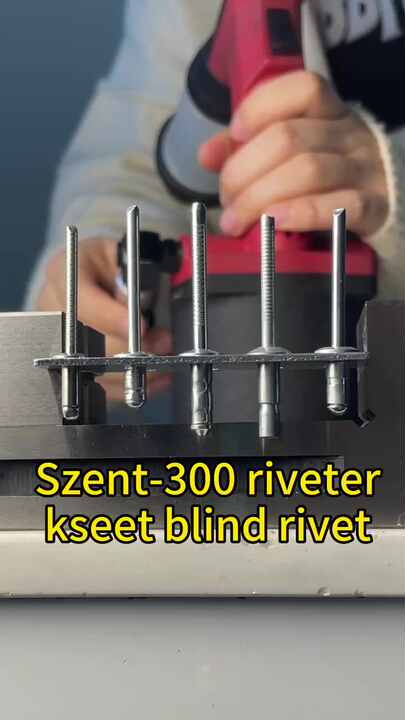 Pistolet à Rivets Pneumatique 1/4 Pouce, Outil Industriel Pro, Acier, Neuf