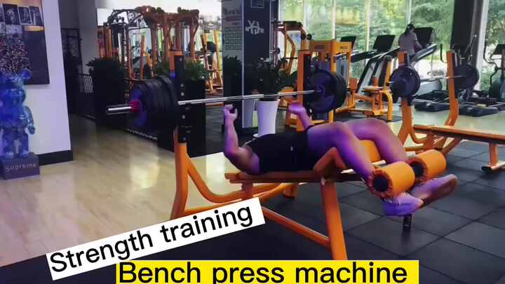 Commercial Fitness Multi Weightlifting Bench Press Exercise