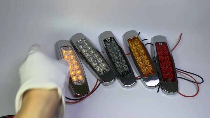 Universal Waterproof LED Side Marker Light - Dump Truck Rear