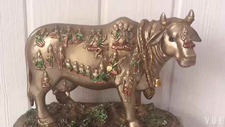 ヒンドゥー教の神ナンディ牛の彫像-6.5 