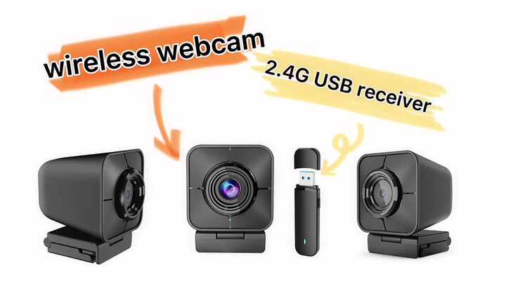 Usb Camera Wireless Webcam For Skype Wireless Full HD 1080p/30fps
