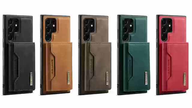 Cards Slot Pocket Wallet Leather Case for Samsung Galaxy
