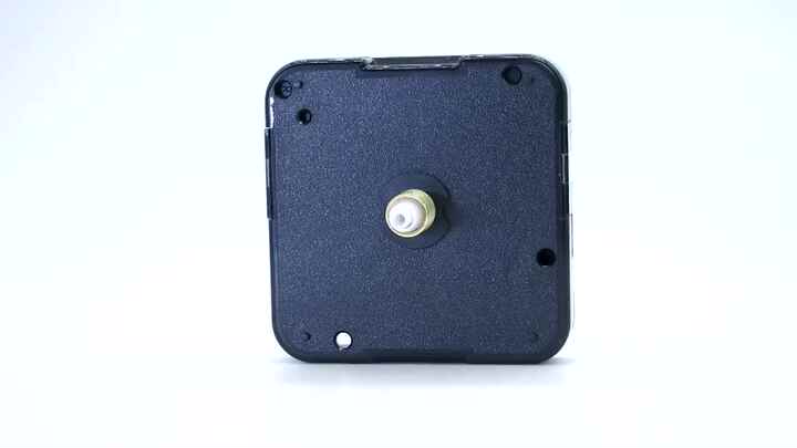 DEEWISH 12888 Kit Movimento Fai-da-Te Al Quarzo Per Orologio Da Parete - Meccanismo Silenzioso, Parti Di Ricambio, Lunghezza Totale Dell'albero 17mm