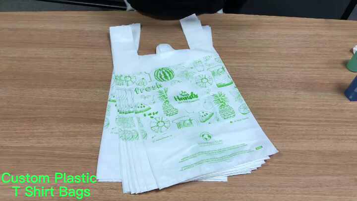 Custom Biodegradable Large Capacity Bolsas Plasticas Por Mayor Shopping  Plastic Packaging Bags for Supermarket