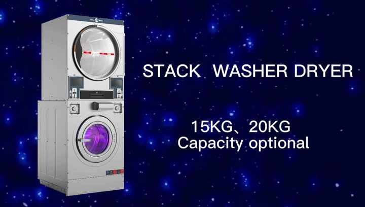 Coin operated laundry machines