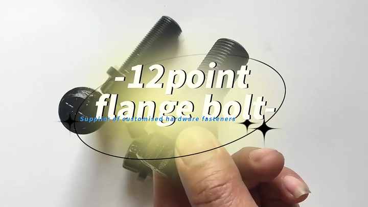 Stainless Steel 12 Point Flange Bolts - Durable & Versatile