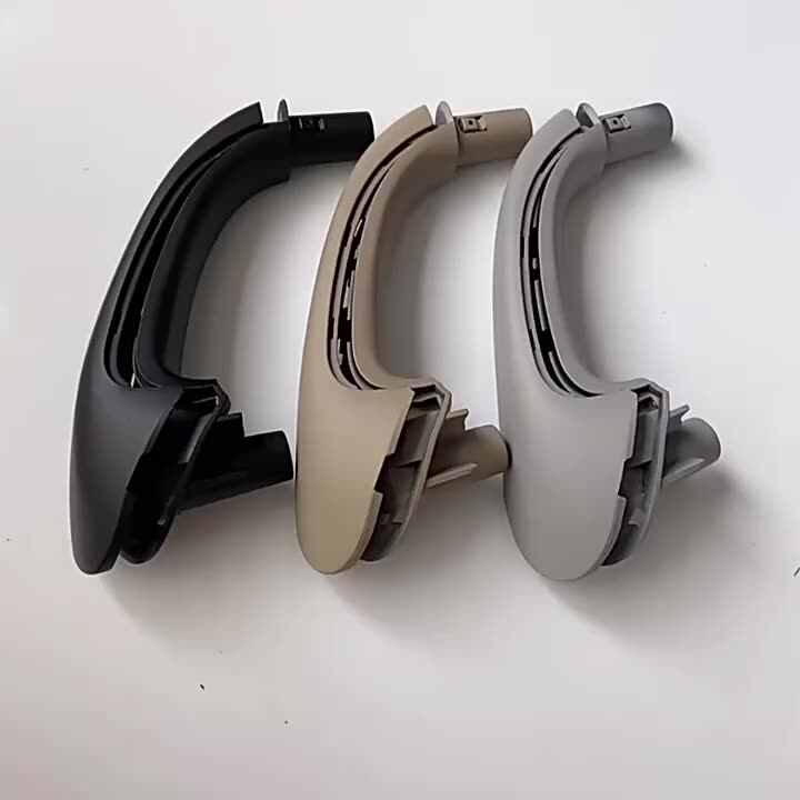 Maniglia Interna Porta Anteriore Destra Per Mercedes-Benz Classe C W203 (2000-2007) - Ricambio In ABS, Colore Beige - 2