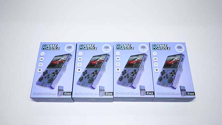 JJ Linux R36S Arkos Handheld Game Console - Retro Gaming Portable