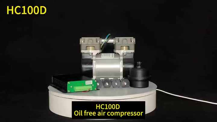 Dc12Vモーターピストンオイルフリーエアコンプレッサーポンプ