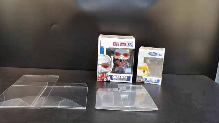 Wholesale 4inches Acetate Box Auto-Lock PET Funko Pop Protector - Main Image