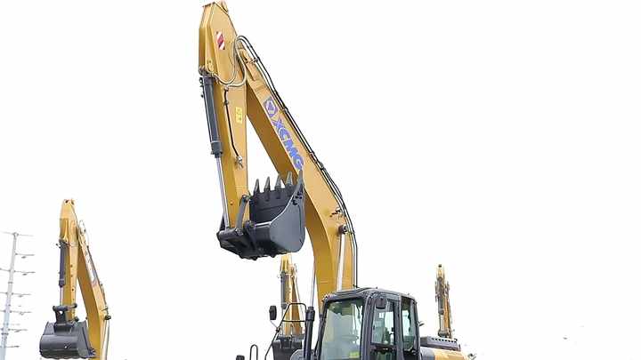 Dark Grey XE350.02-6 Axis XE215G.02.8 Crawler Excavator