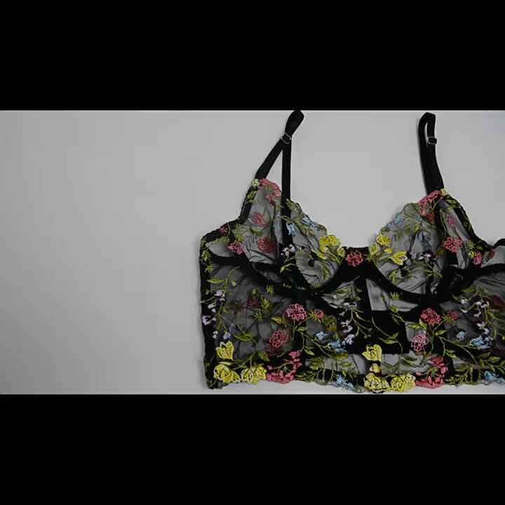 Conjunto feminino lingerie cobalto, roupa íntima feminina peças