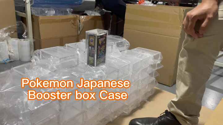 RAY YI Magnetic Lid pokemon 25th Anniversary Collection Japanese Booster  Box Acrylic case