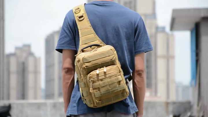 Highland Tactical Best Tactical Sling Bag Camo Pack