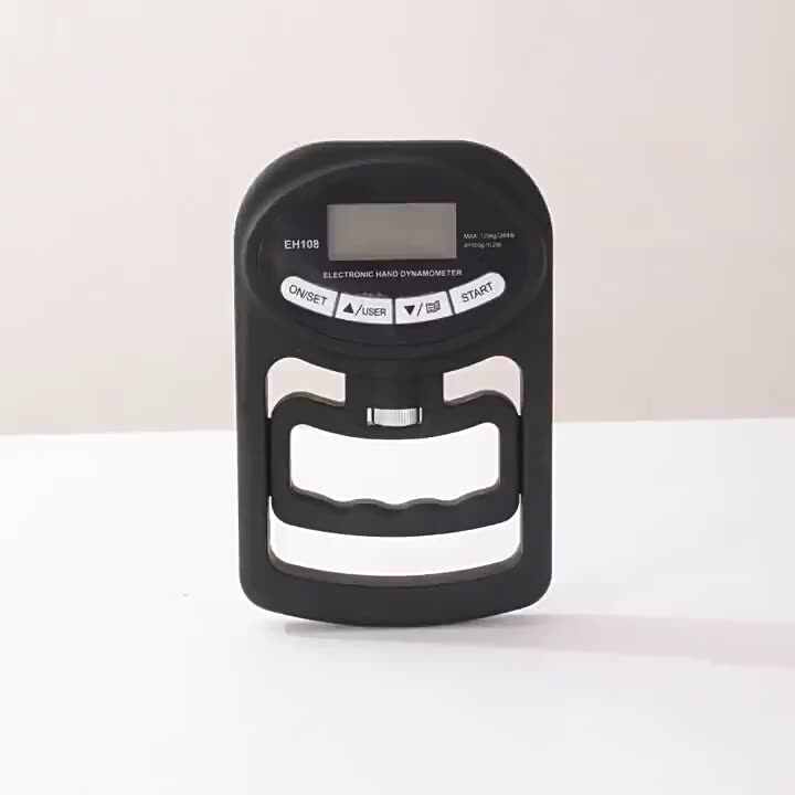 Dinamometro Digitale SUPRBIRD Con Display LCD – Misuratore Forza Presa 180 Kg – Ricaricabile USB – 19 Profili Utente
