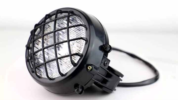 Caltric Headlight Assembly & Halogen Bulbs For Yamaha Banshee 350 YFZ350 1989-1995