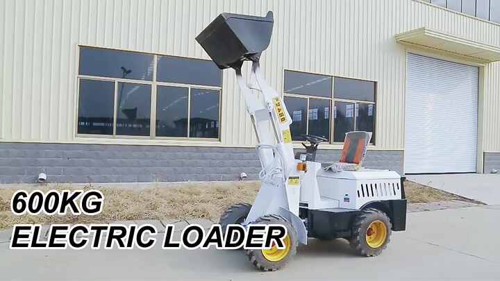 Loader 4x4 Electric 600kg - Efficient Mini Wheel Loader