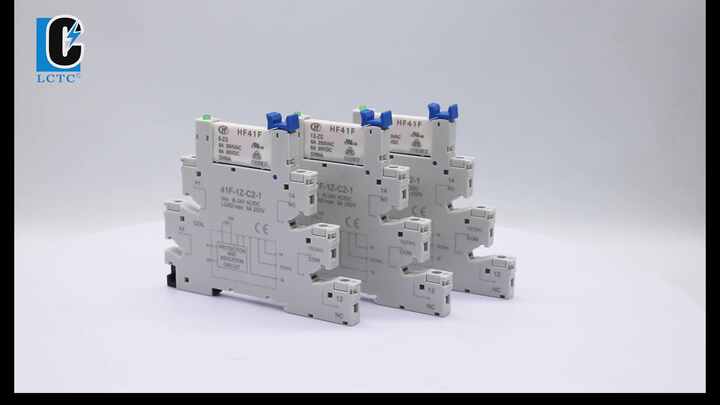 GEYA - relais de verrouillage de Rail Din 220V, relais à impulsion cc