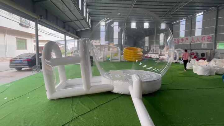 Transparent PVC Model Advertising Inflatable Bouncy Bubble Clear Dome ...