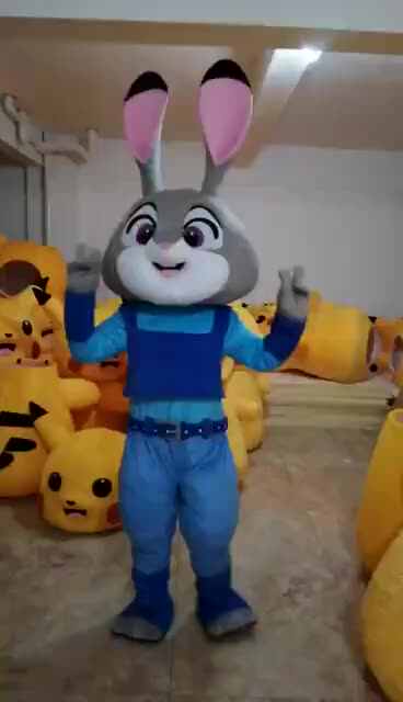 ズートピア ニックフォックス＆ジュディバニー 賞品コスチューム大人用
