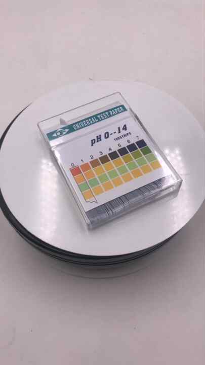 thumbnail image 2 of Plastic PH Test Strips, Universal Application (pH 0~14), 100 Strips 2 of 12