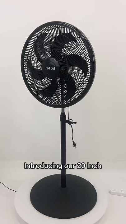 20 Inch Pedestal Fan Efficient Cooling for Homes Hotels