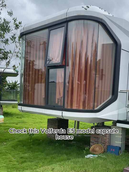 Capsule House VOLFERDA E5 Casas Prefabricadas Villas Small House 2 Bedroom 1 Bathroom