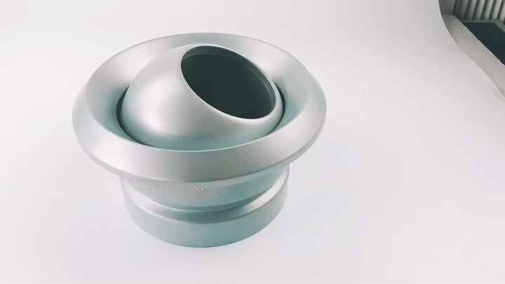 Air Conditioning Aluminum Ventilation HVAC Ball Jet Spot Air Nozzle ...