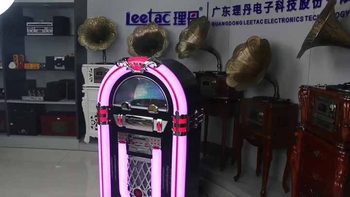 ミュージックボックスジュークボックスビニールレコードFMラジオCD