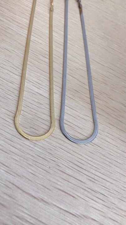 Shop Our Hot Sale Gold Plated Snake Chain, Ular Perak