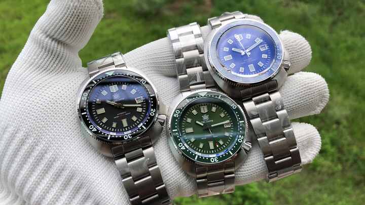 Steeldive SD1970 Men's 200m Waterproof Dive Watch with Ceramic