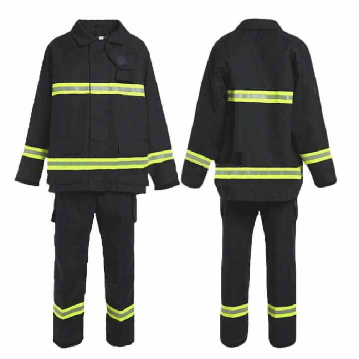 Fire Resistant EN 11611 Safety Clothing Firefighter Ultima Fireman Fighting  Forest Fire Suit Set