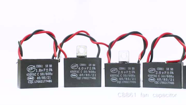 GAOHOU 5Pcs Condensatore Per Ventilatori Da Soffitto A 2 Fili Da 4.5uf CBB61 Condensatore Di Avvio Del Relè Di Potenza Da 4.5uf 250V AC 50/60 Hz Per Cappe A Pavimento - Foto 12