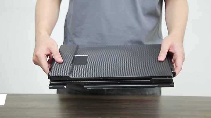 ノートパソコン画面拡張器 ポータブルS3トリプルラップトップモニター